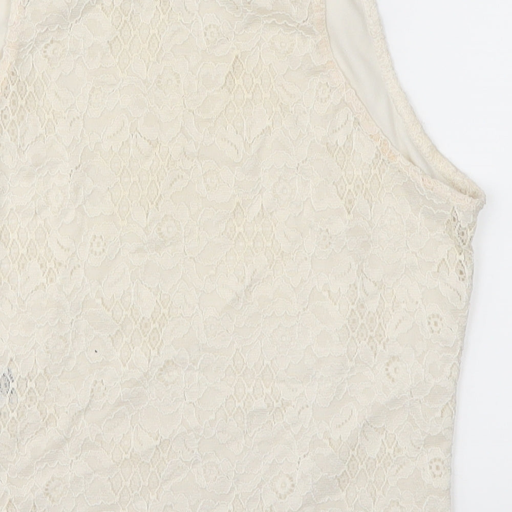 NewLook Womens White   Basic T-Shirt Size 8