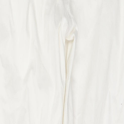 Denim Womens White   Skinny Jeans Size 14 L27 in