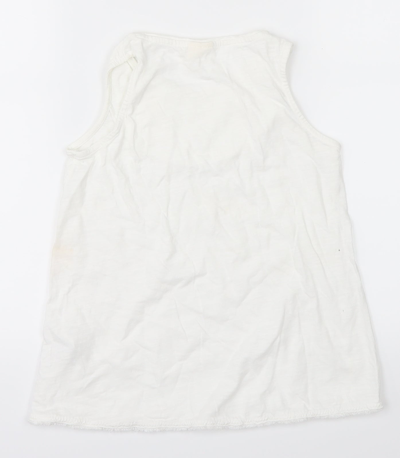 Zara Womens White   Basic Tank Size 8