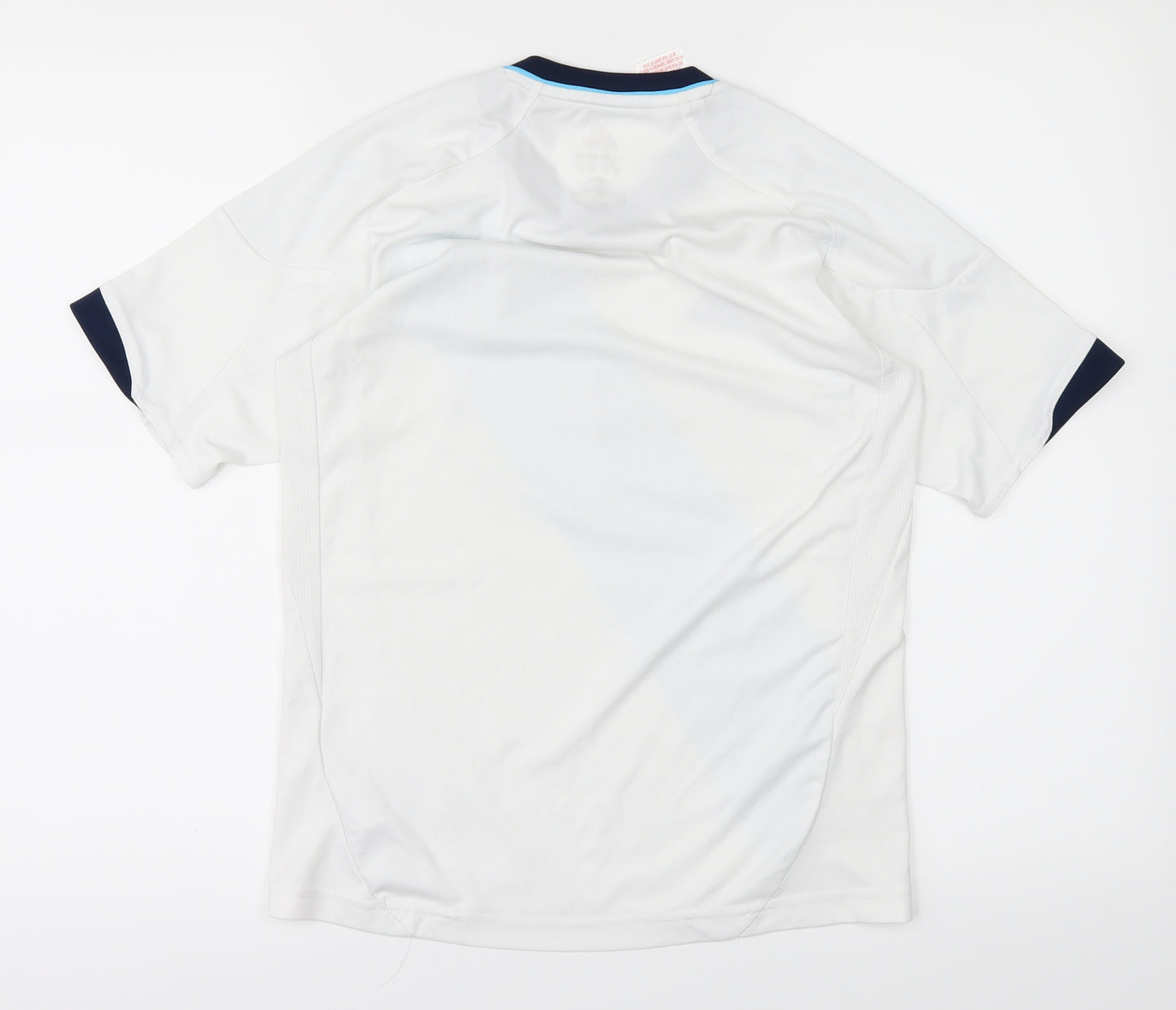 adidas Boys White   Basic T-Shirt Size 11-12 Years  - Chelsea FC