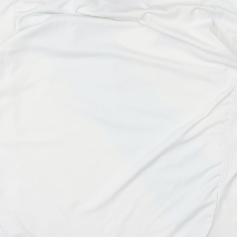 adidas Boys White   Basic T-Shirt Size 11-12 Years  - Chelsea FC