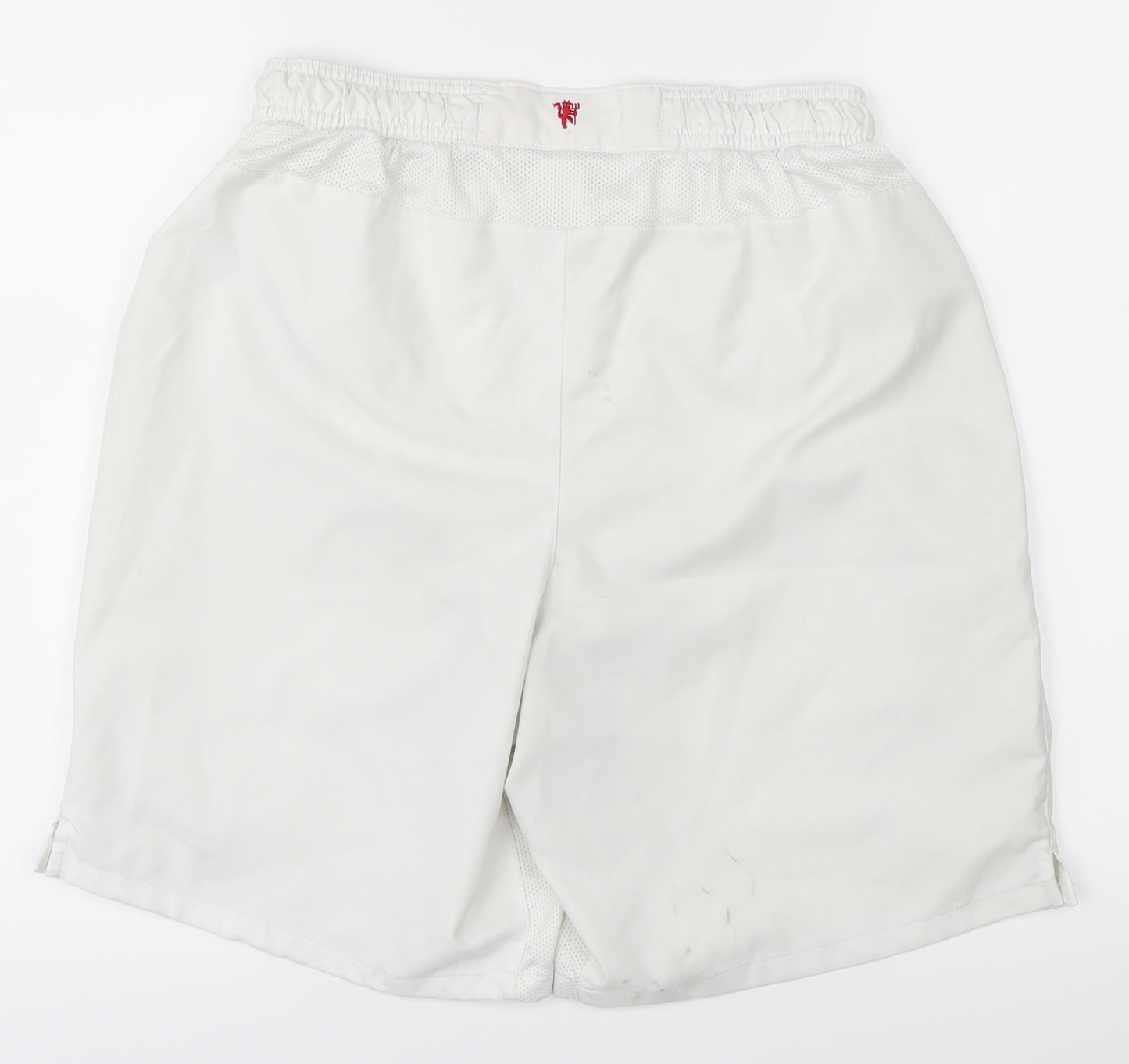 Nike Mens White   Sweat Shorts Size M - Manchester United Football club
