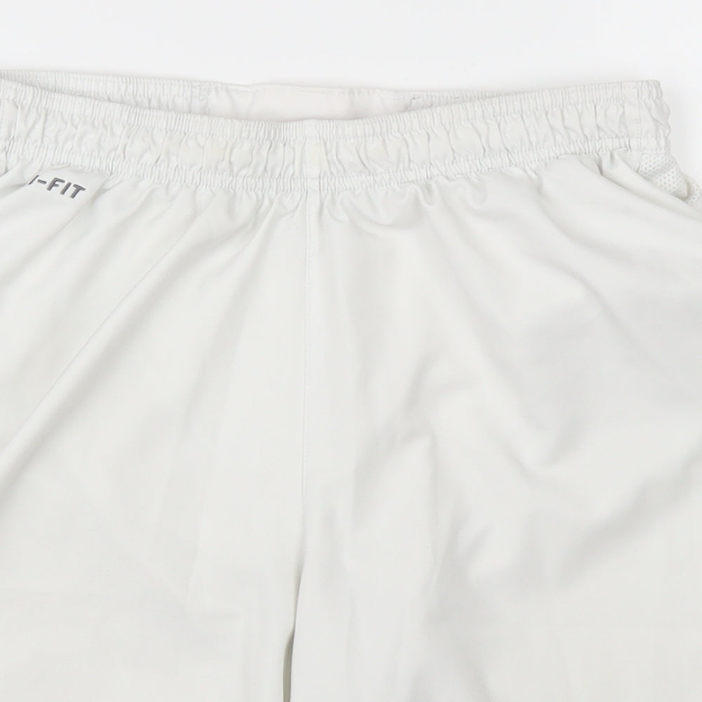 Nike Mens White   Sweat Shorts Size M - Manchester United Football club