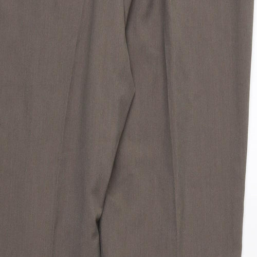 Bonmarché Womens Brown   Trousers  Size 16 L29 in