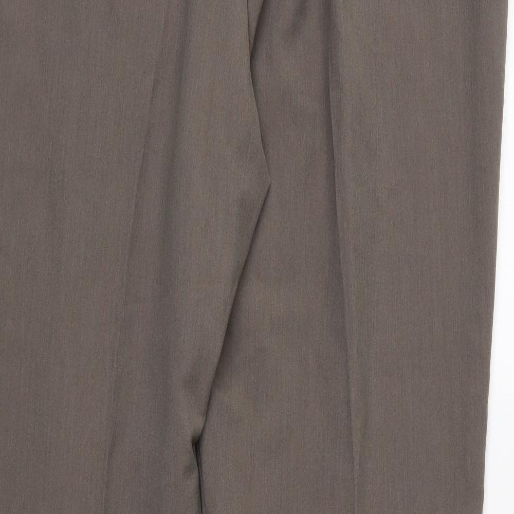 Bonmarché Womens Brown   Trousers  Size 16 L29 in