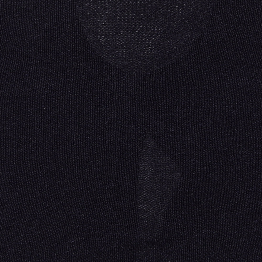 Per Una Womens Blue  Knit Cardigan Jumper Size 16