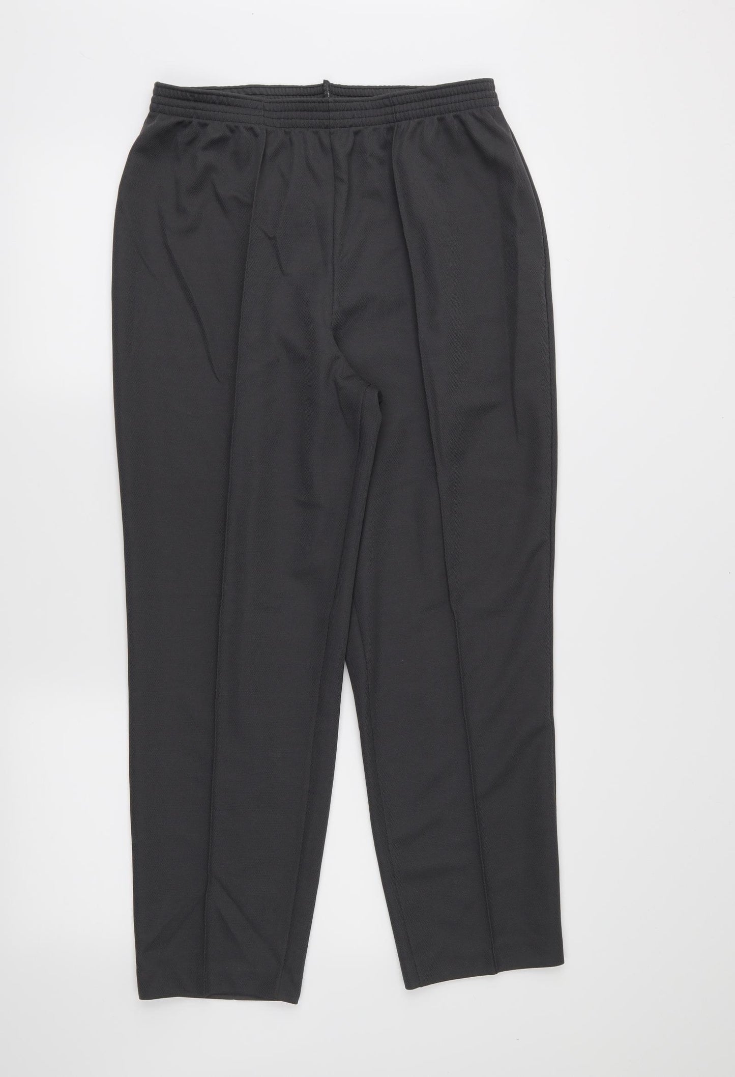 Slimma Womens Grey   Trousers  Size 16 L26 in