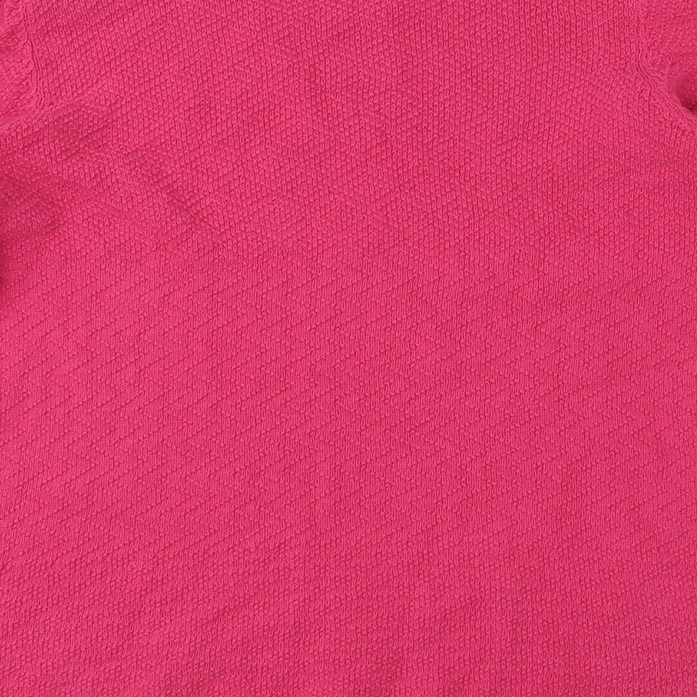 Gudrun Sjöden Womens Pink  Knit Pullover Jumper Size M