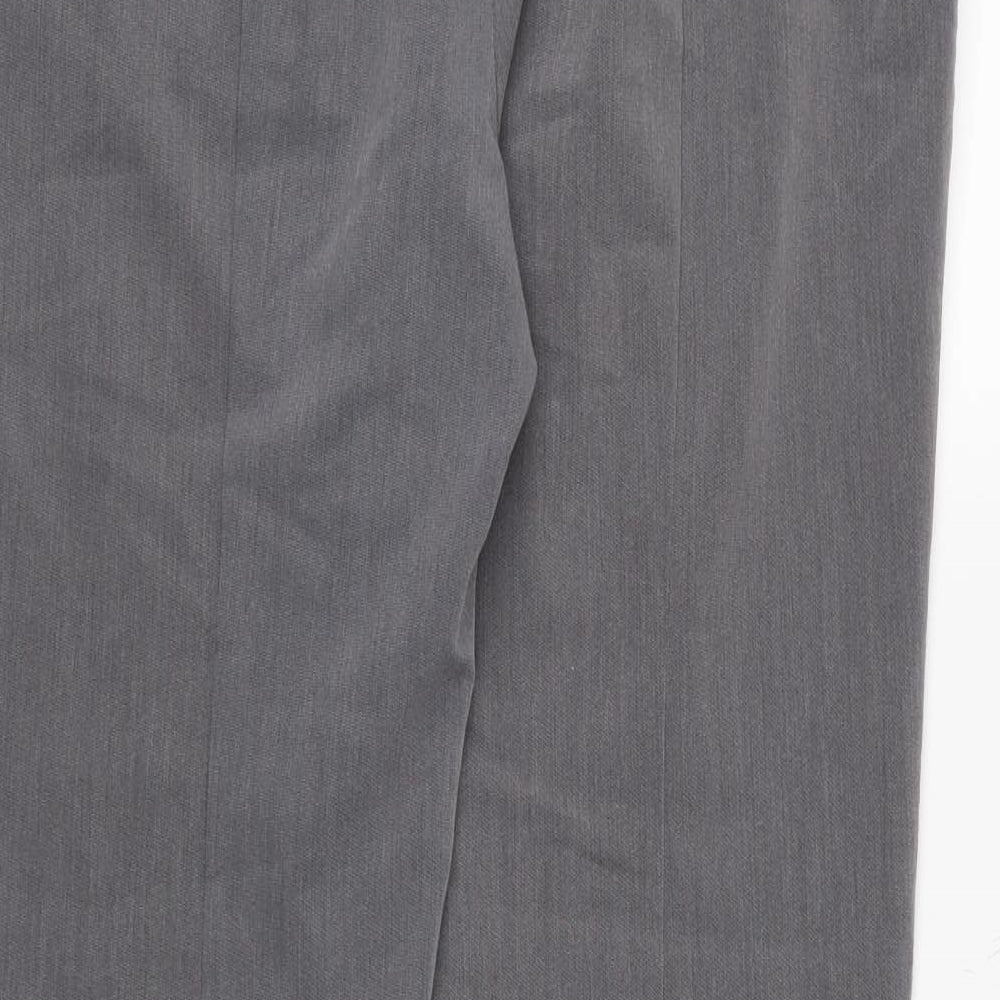 Topshop Womens Grey   Trousers  Size 10 L27 in