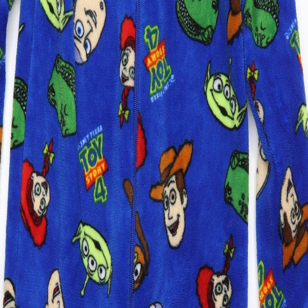 Disney Toy Story Boys Blue  Fleece  One Piece Size 9-10 Years  - Toy Story 4