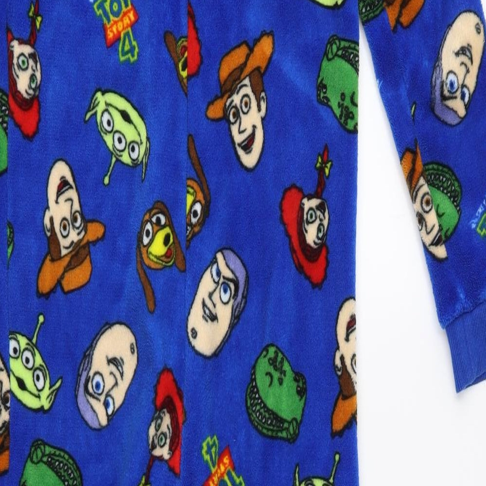 Disney Toy Story Boys Blue  Fleece  One Piece Size 9-10 Years  - Toy Story 4