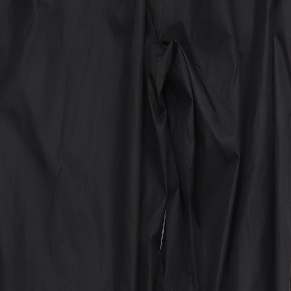Crane Mens Black   Rain Trousers Trousers Size 32 in L3 in - Crane Bike