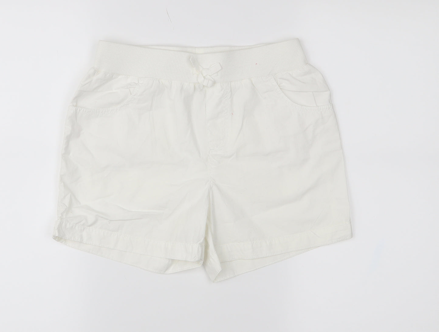 at 1989 Place Womens White   Mom Shorts Size 14
