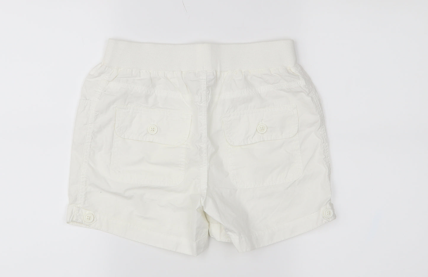 at 1989 Place Womens White   Mom Shorts Size 14