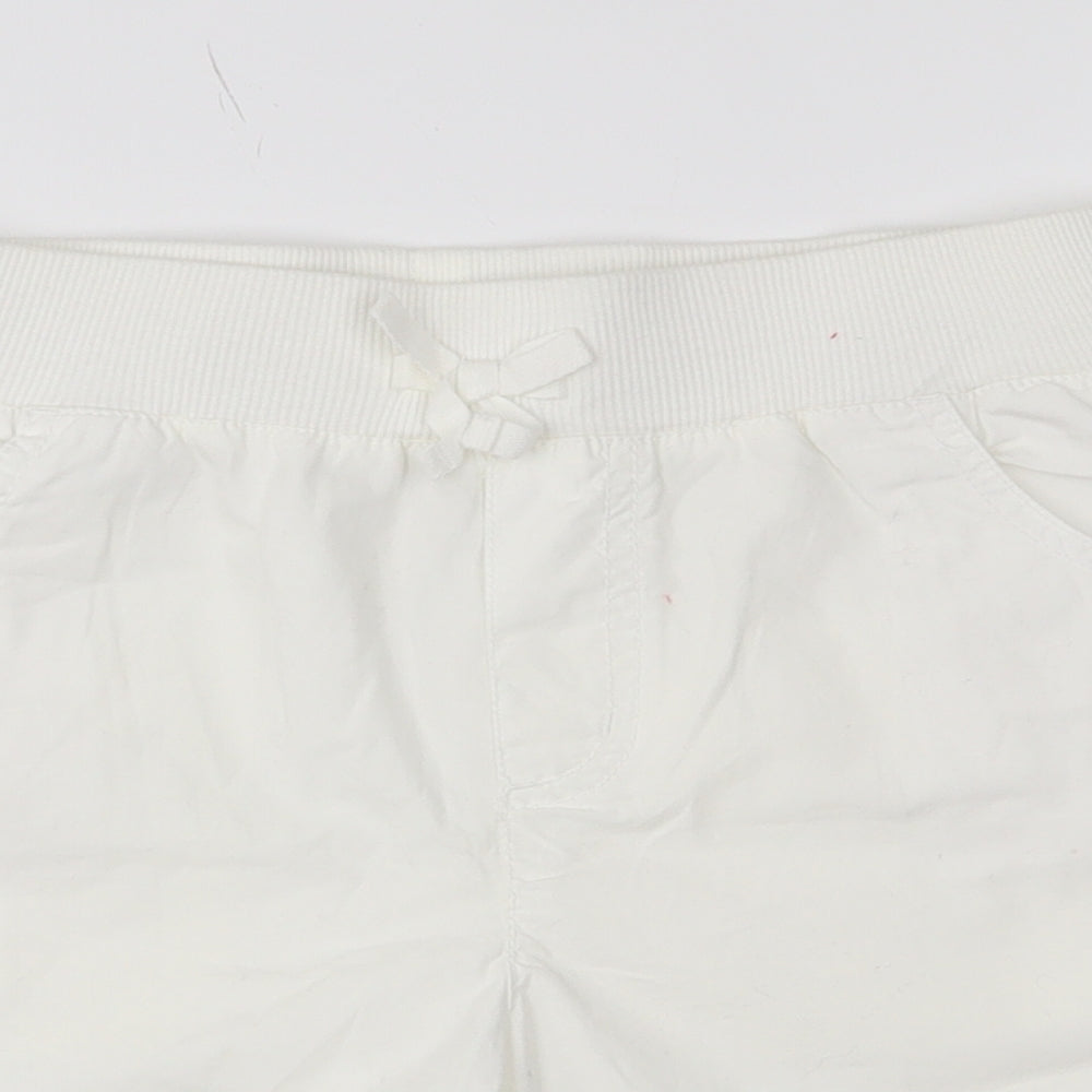 at 1989 Place Womens White   Mom Shorts Size 14