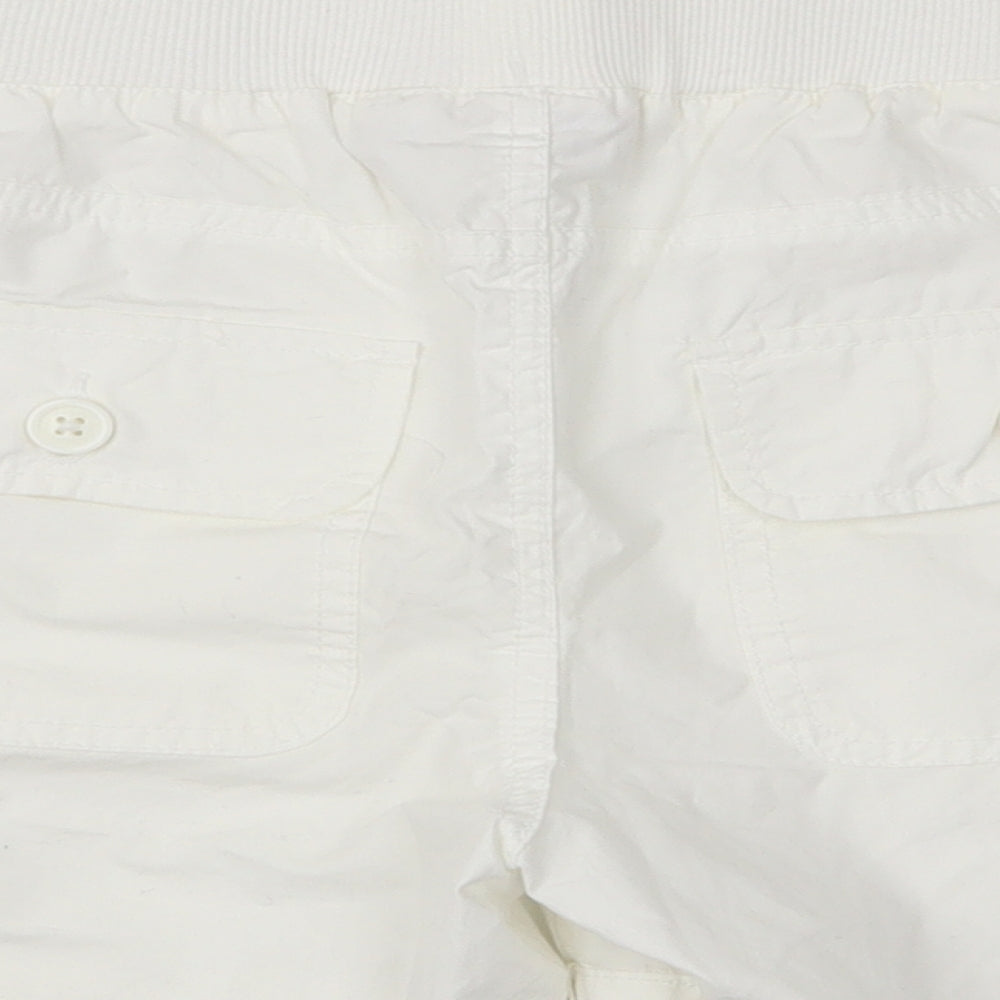 at 1989 Place Womens White   Mom Shorts Size 14