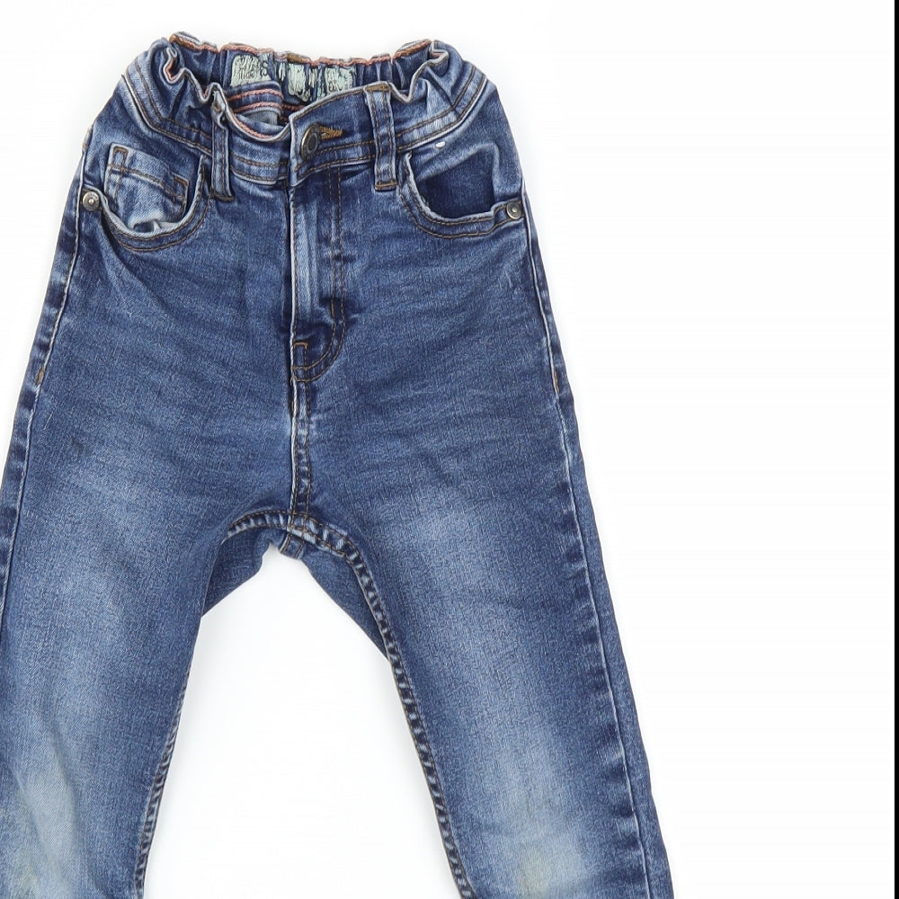 Primark Boys Blue   Skinny Jeans Size 5-6 Years