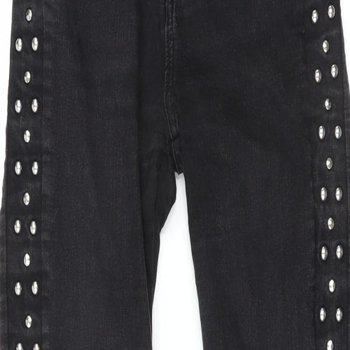 H&M Womens Black   Skinny Jeans Size 8 L30 in