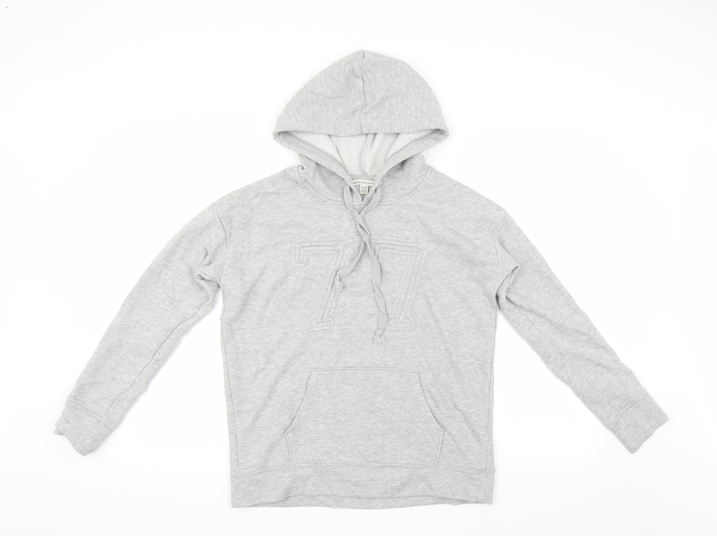 American Eagle Outfitters Womens Grey   Pullover Hoodie Size S