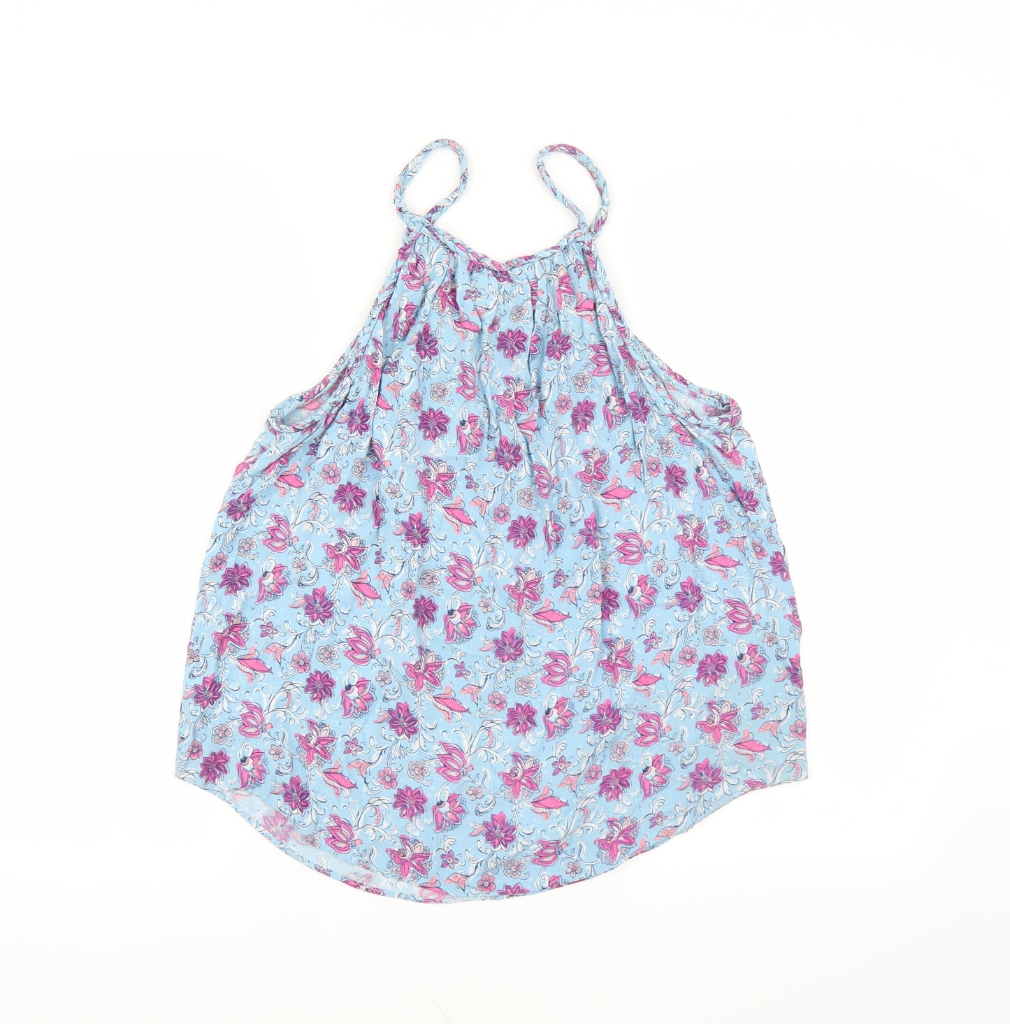 Gap Womens Blue Floral  Camisole Blouse Size M