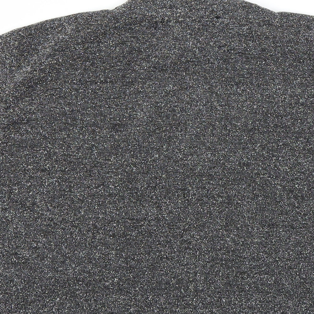 Cooperative Womens Black   Cropped T-Shirt Size S