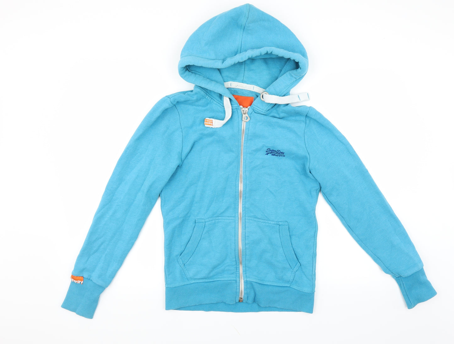 Superdry Mens Blue   Full Zip Hoodie Size S