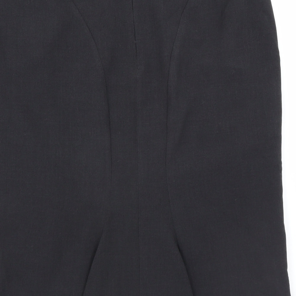 Marks and Spencer Womens Grey   Straight & Pencil Skirt Size 16