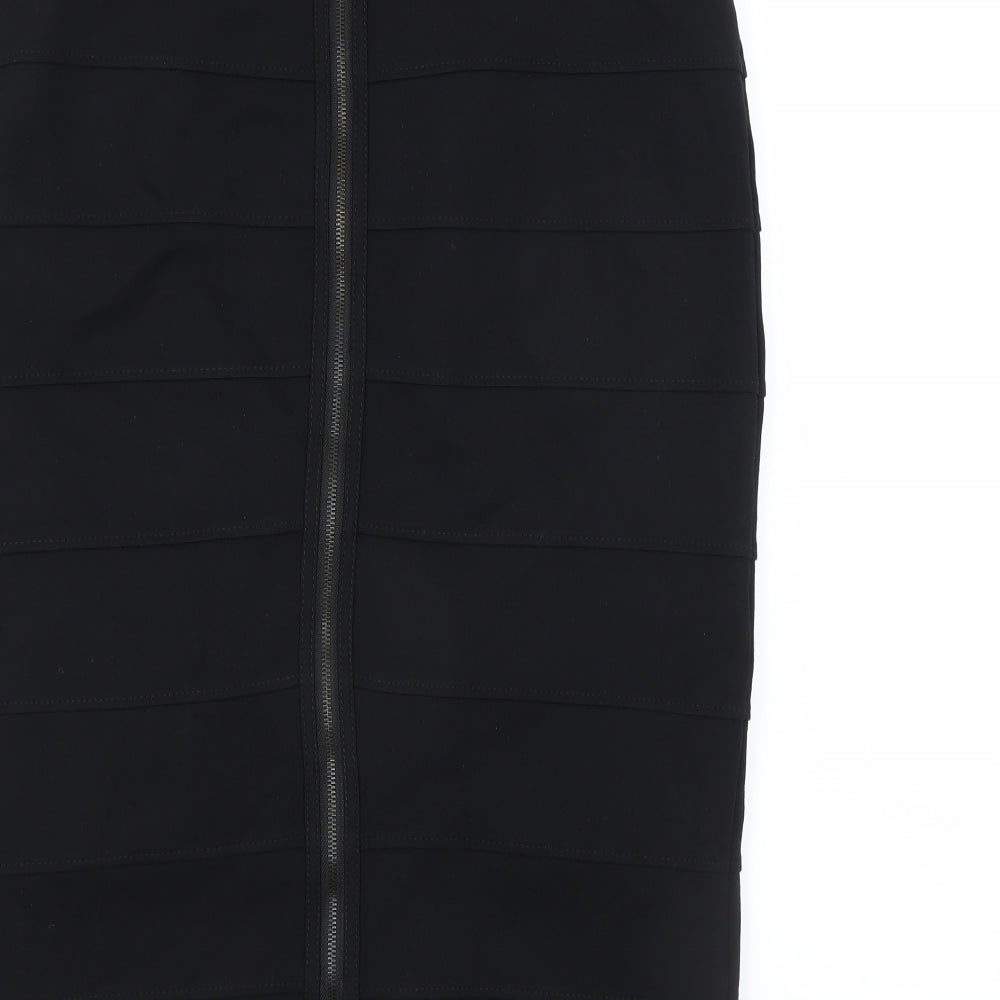 Marks and Spencer Womens Black   Straight & Pencil Skirt Size 14
