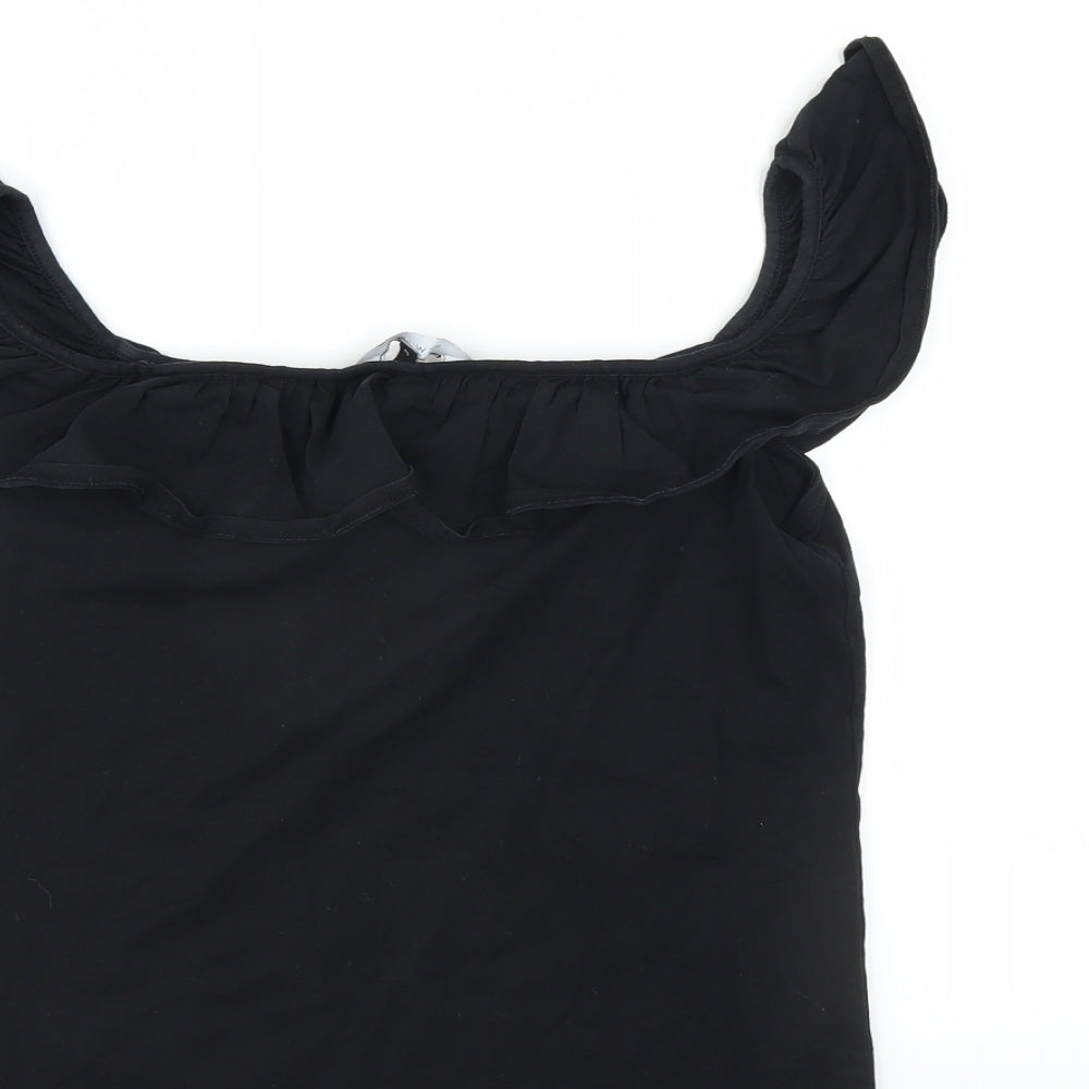 NewLook Womens Black   Basic Blouse Size 10