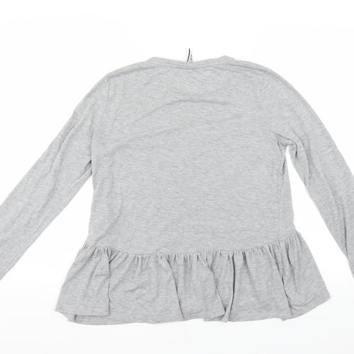 Nocozo Womens Grey   Basic Blouse Size 10