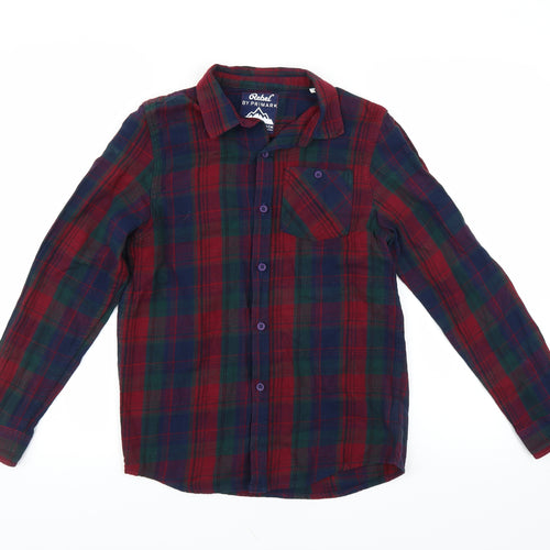Primark Boys Multicoloured Check  Basic Button-Up Size 12-13 Years