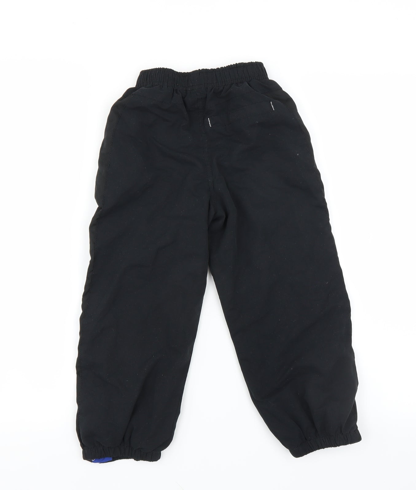 Rebel Boys Black   Jogger Trousers Size 5-6 Years