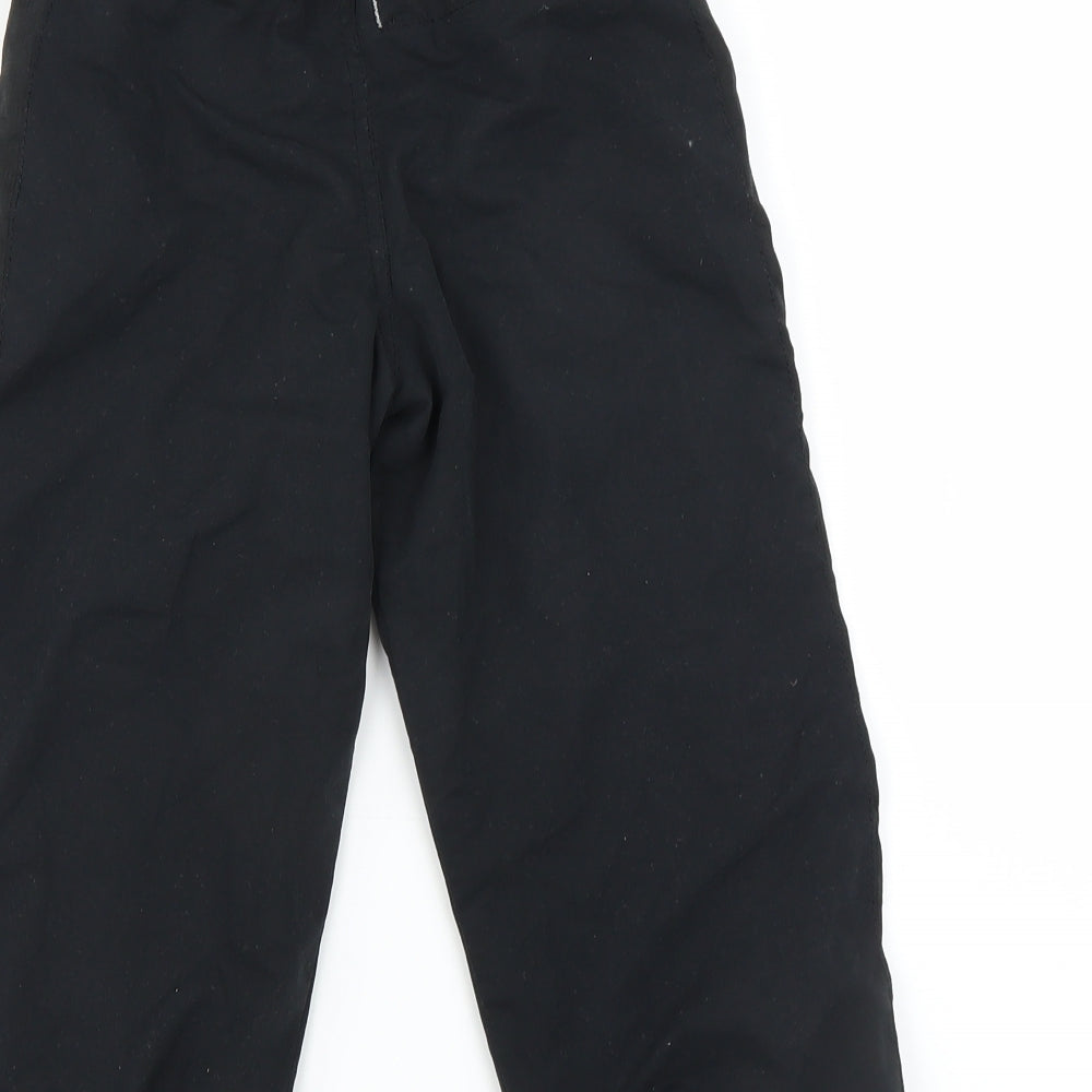 Rebel Boys Black   Jogger Trousers Size 5-6 Years