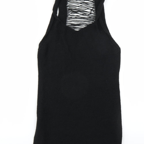 Bershka Womens Black   Pullover Jumper Size M
