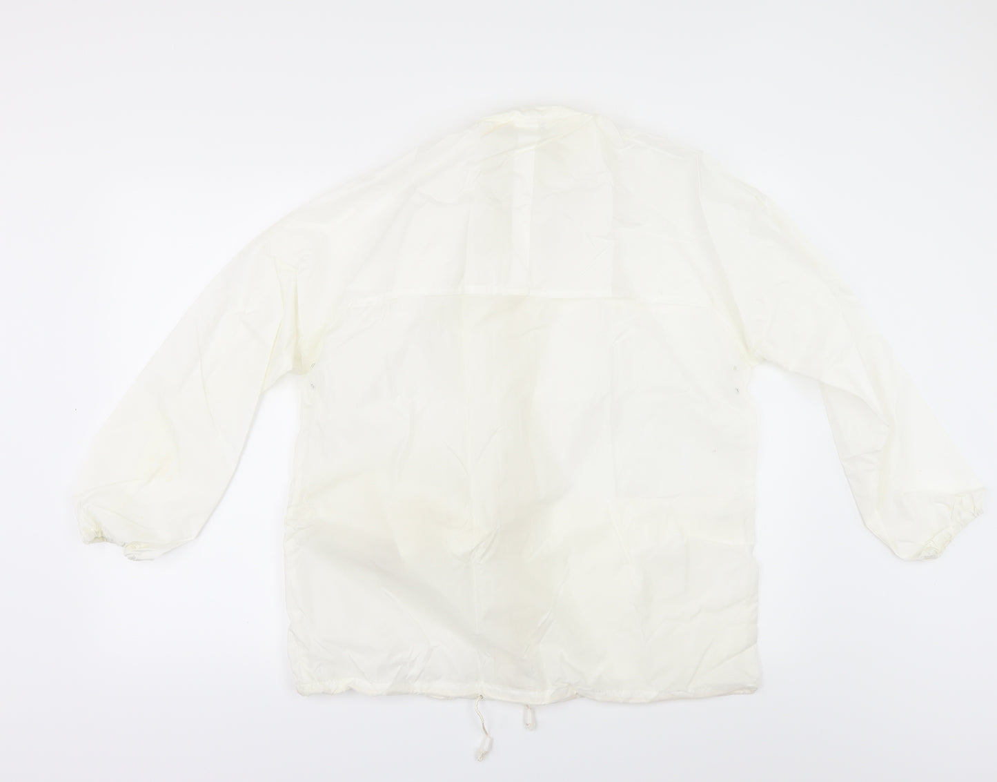 RISING GLORY Womens Ivory   Parka Jacket Size 18  - Parka in a Pocket