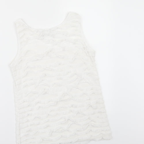 NEXT Womens White   Tunic T-Shirt Size 14