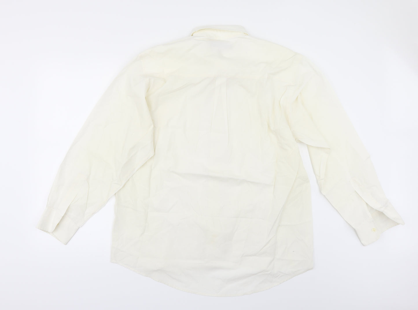 I D A H O  Mens Ivory    Button-Up Size 16