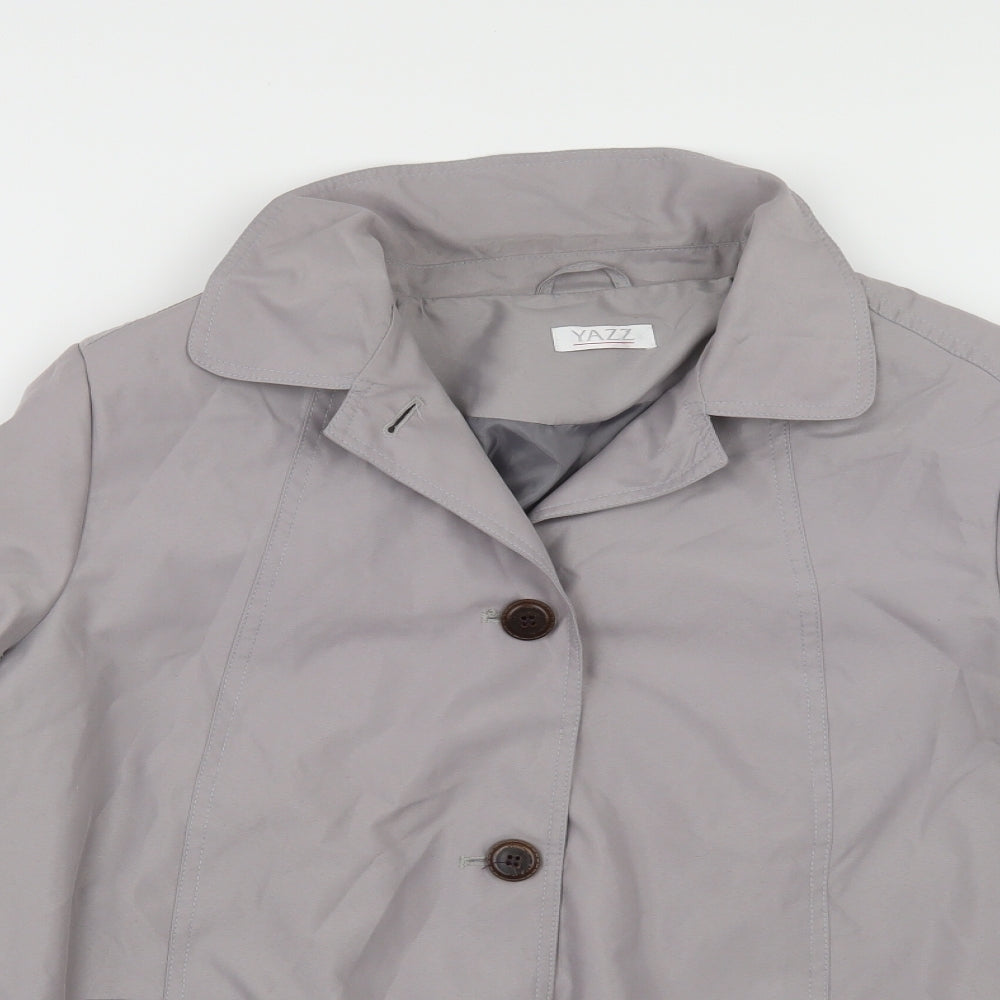 Yazz Womens Grey   Jacket  Size 18