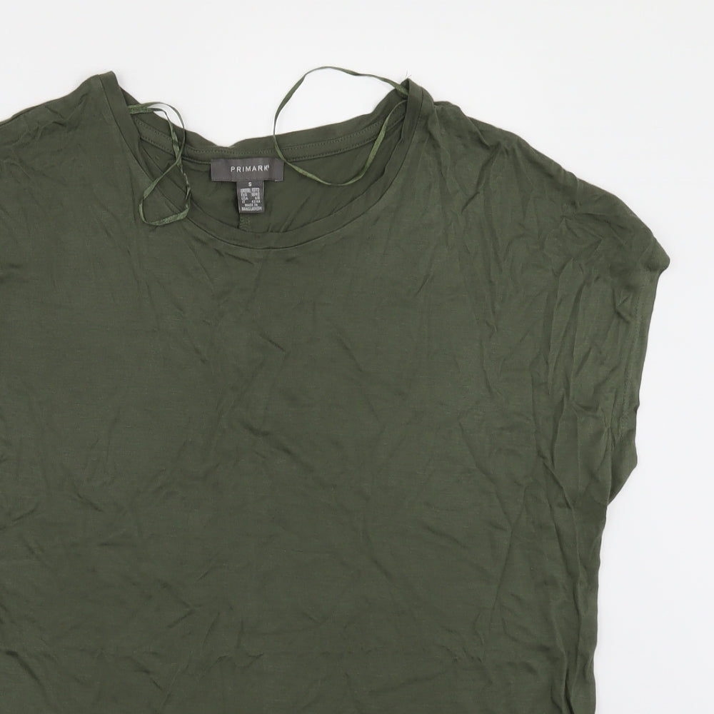 Primark Womens Green   Basic T-Shirt Size S