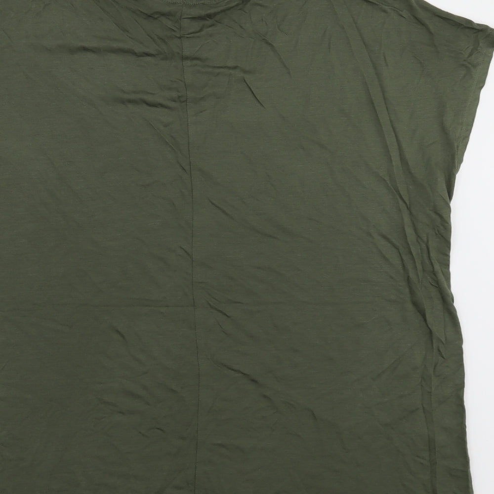 Primark Womens Green   Basic T-Shirt Size S