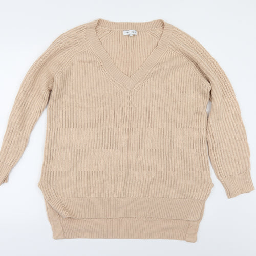 Society 8 Womens Orange   Pullover Jumper Size 8