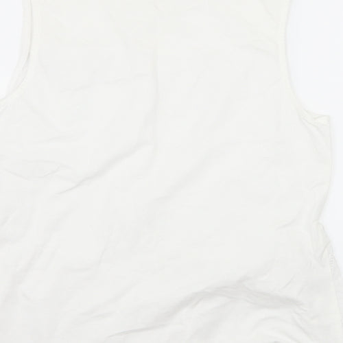 NEXT Womens White  Jersey Camisole Tank Size 14