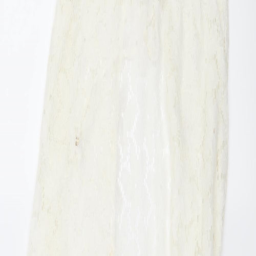 Atmosphere Womens White  Lace Wrap Dress  Size S  - Beach Wear
