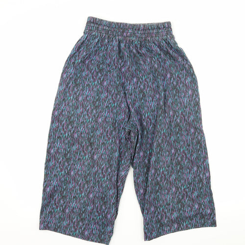 Preworn Womens Blue Striped Jersey Bermuda Shorts Size S