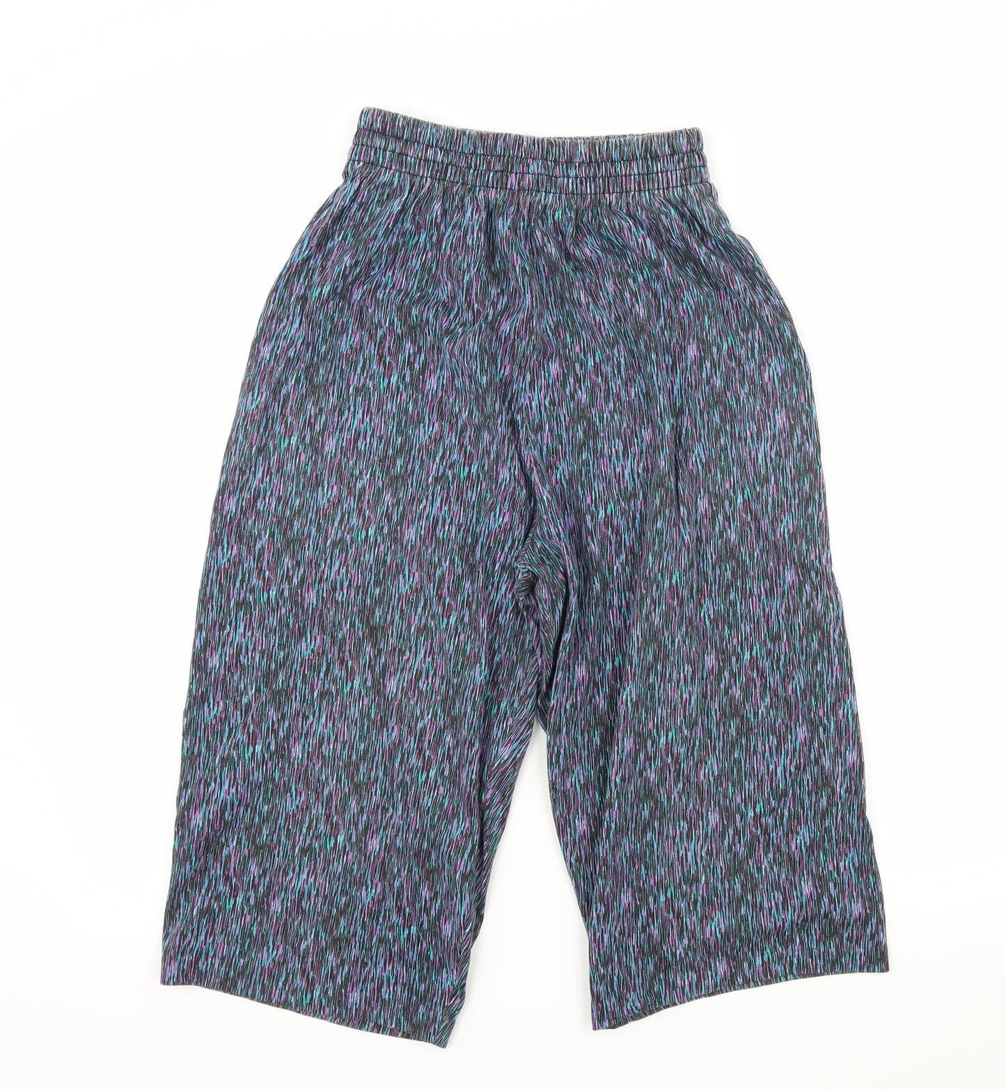 Preworn Womens Blue Striped Jersey Bermuda Shorts Size S