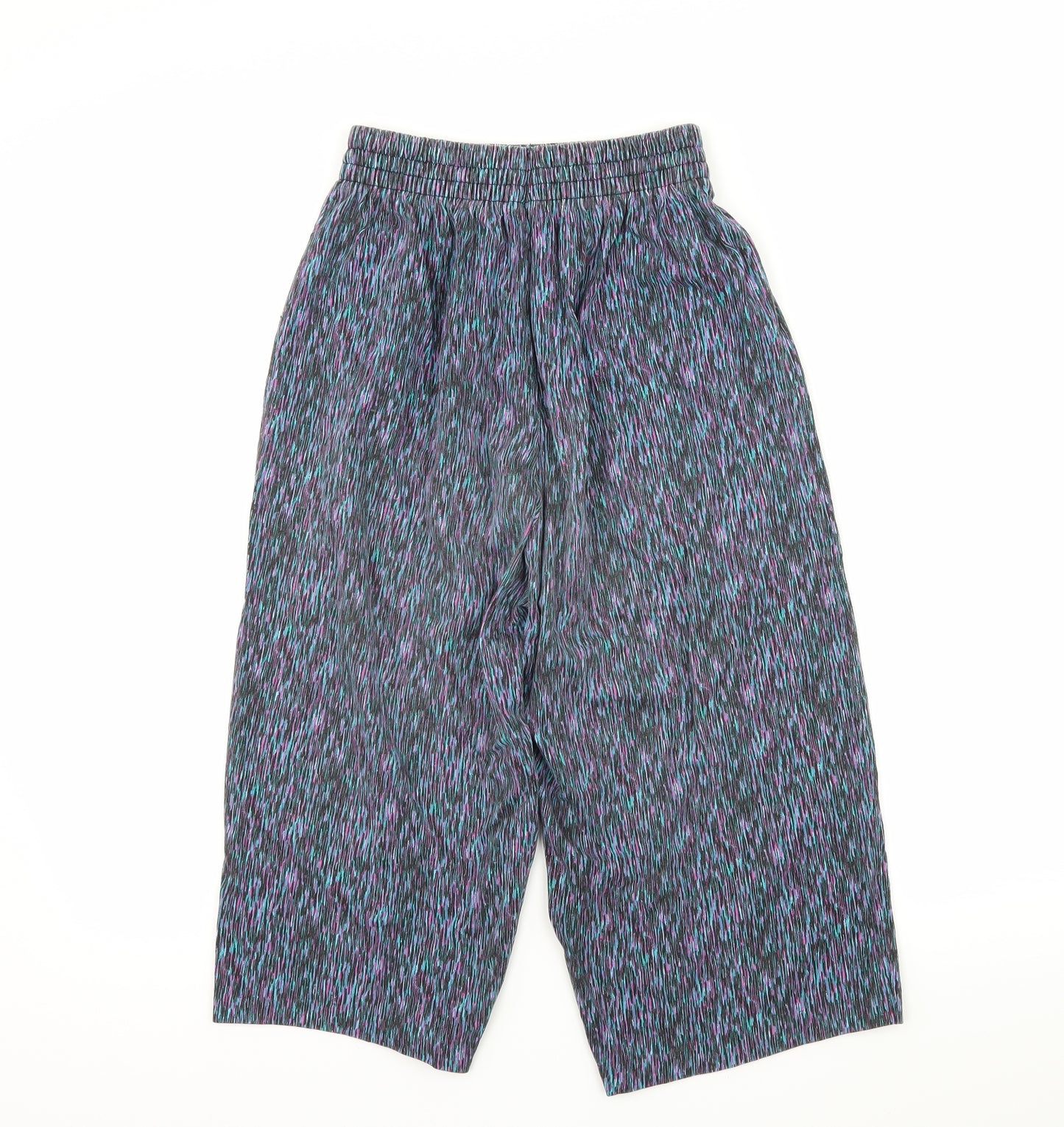 Preworn Womens Blue Striped Jersey Bermuda Shorts Size S