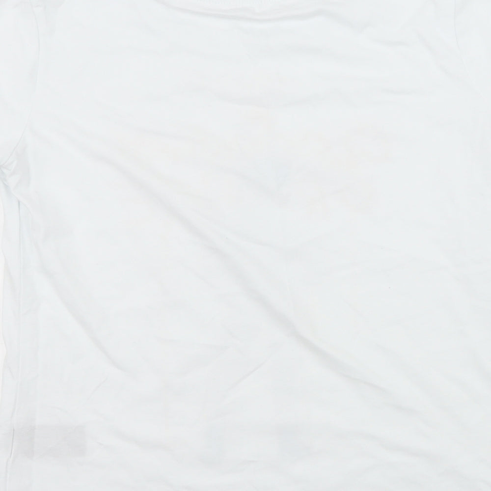 Dream Shirts Mens White  Jersey  T-Shirt Size L  - Clockwork Orange