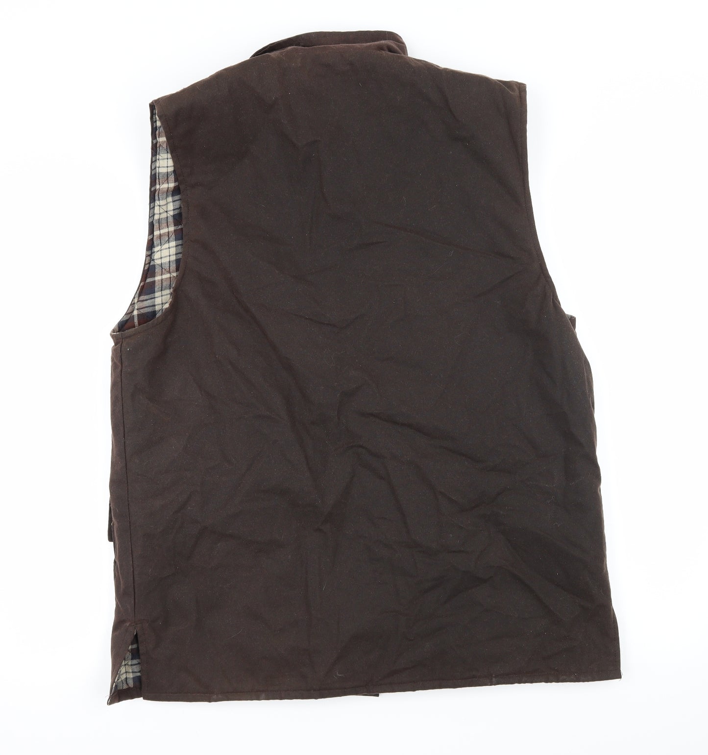 Salisbury Mens Brown   Gilet Jacket Size M