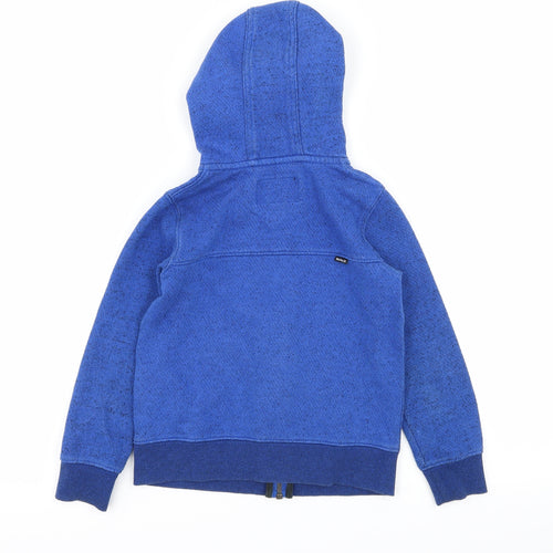 Hurley Boys Blue  Jersey Full Zip Hoodie Size 4 Years  - Hurley