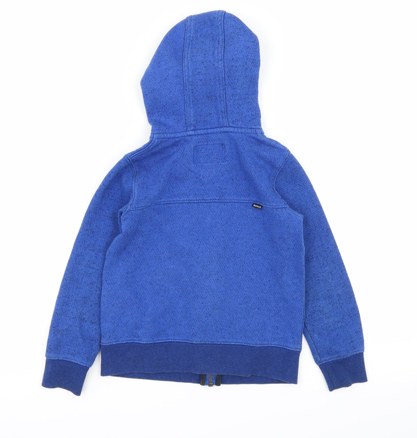 Hurley Boys Blue  Jersey Full Zip Hoodie Size 4 Years  - Hurley